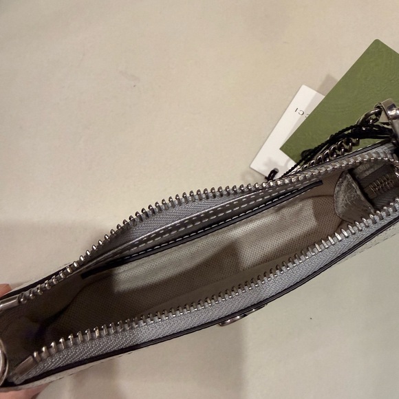 Gucci Ophidia Mini Bag Silver - Picture 8 of 9